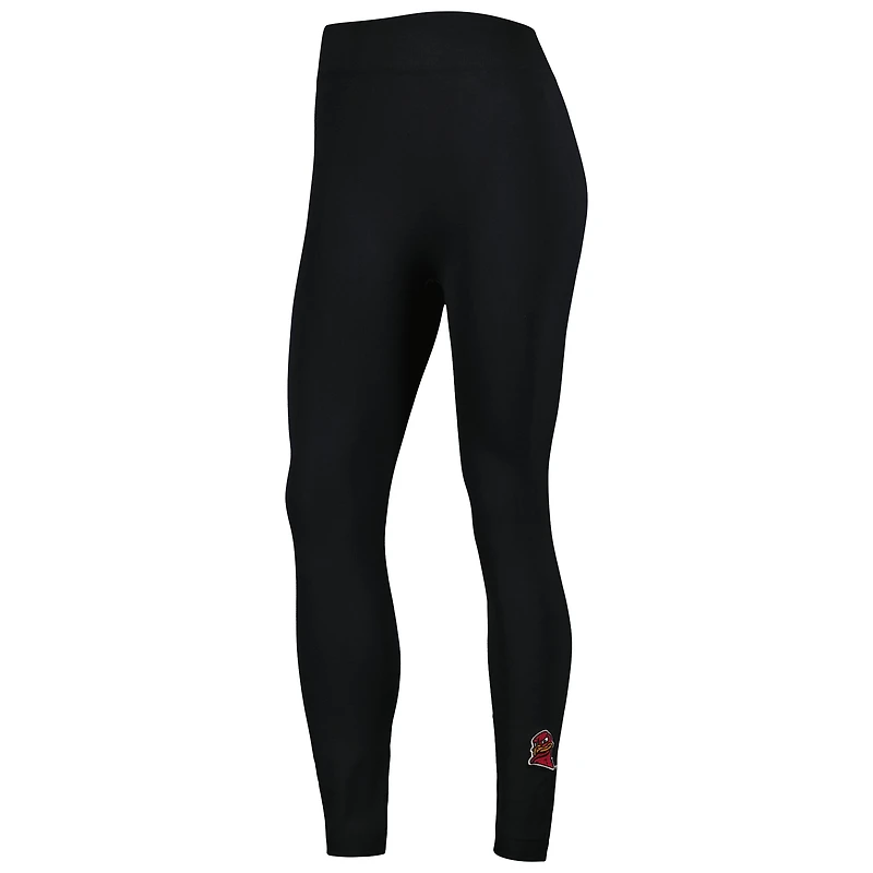 Women's ZooZatz Black Virginia Tech Hokies Fleece Leggings