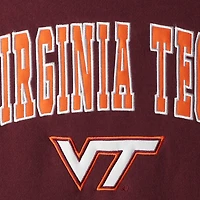 Youth Colosseum Maroon Virginia Tech Hokies 2-Hit Team Pullover Hoodie