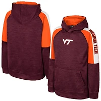 Sweat à capuche pour jeunes Colosseum Maroon Virginia Tech Hokies