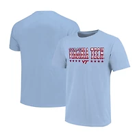 Youth  Light Blue Virginia Tech Hokies Americana Flag T-Shirt