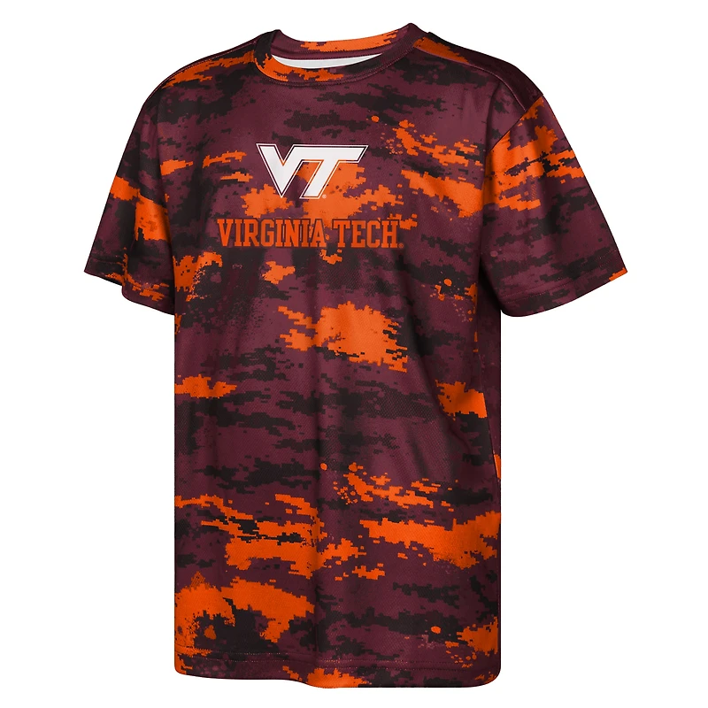 Youth Maroon Virginia Tech Hokies Scrimmage Sublimated T-Shirt