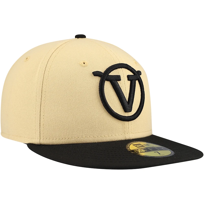 Casquette ajustée 59FIFTY crème Visalia Rawhide Authentic Collection pour hommes