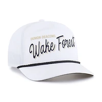 Men's '47  White Wake Forest Demon Deacons Fairway Hitch Adjustable Hat