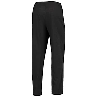 Men's Concepts Sport Black/Heathered Charcoal Wake Forest Demon Deacons Meter Long Sleeve Top & Pants Sleep Set