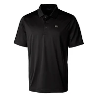 Polo Cutter & Buck pour homme, blanc Wake Forest Demon Deacons Prospect Eco, texturé, extensible et recyclé