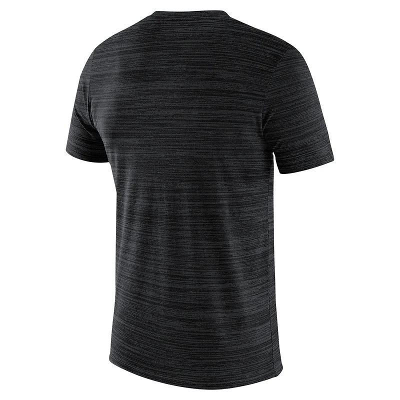 T-shirt Nike Wake Forest Demon Deacons 2024 Sideline Velocity Legend Performance pour homme, noir