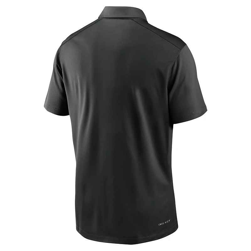 Polo de performance Nike Wake Forest Demon Deacons 2024 Sideline Victory Coaches pour homme, noir