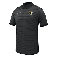 Men's Nike Wake Forest Demon Deacons 2025 Early Season Coaches Sideline Victory Stripe Performance Polo