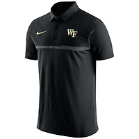 Men's Nike Black Wake Forest Demon Deacons Coaches Performance Polo