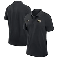 Polo Nike Wake Forest Demon Deacons Performance pour homme Noir