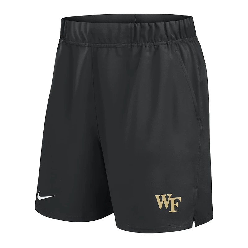 Men's Nike Black Wake Forest Demon Deacons Performance Victory Shorts