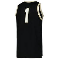 Maillot de basket-ball réplique Nike Wake Forest Demon Deacons pour homme noir