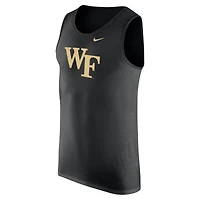 Men's Nike Black Wake Forest Demon Deacons Tank Top