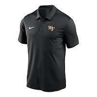 Men's Nike Black Wake Forest Demon Deacons Victory Solid Performance Polo