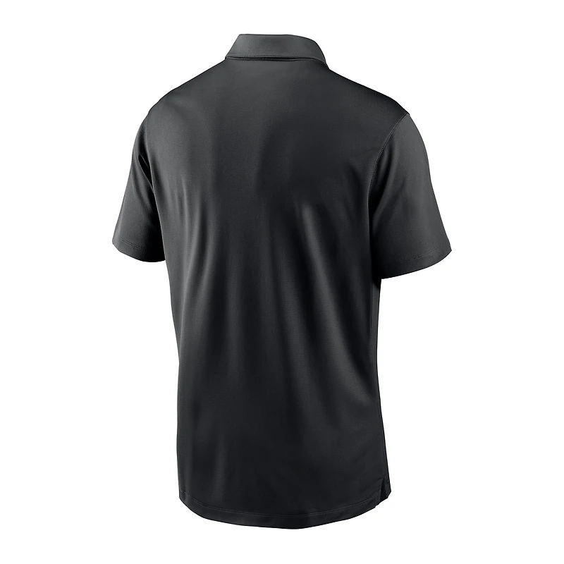 Men's Nike Black Wake Forest Demon Deacons Victory Solid Performance Polo