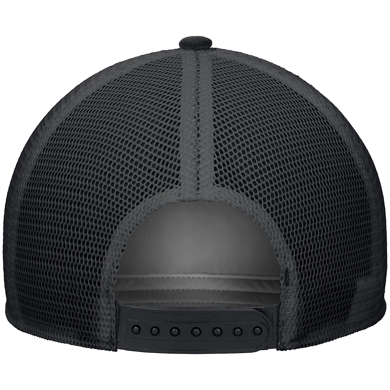 Men's Nike Camo Wake Forest Demon Deacons 2025 Military Appreciation Rise Adjustable Trucker Hat