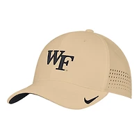 Men's Nike Gold Wake Forest Demon Deacons 2025 On-Field Performance Flex Hat