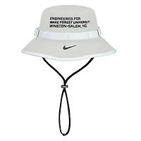 Men's Nike  Gray Wake Forest Demon Deacons 2025 On-Field Boonie Performance Bucket Hat
