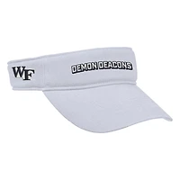 Visière ajustable Nike blanche Wake Forest Demon Deacons 2025 On-Field Ace Performance pour homme