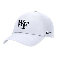 Casquette ajustable Nike blanche Wake Forest Demon Deacons 2025 On-Field Club Performance pour homme