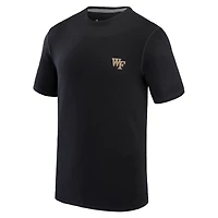 Men's Tommy Bahama Black Wake Forest Demon Deacons Sport Bali Beach T-Shirt