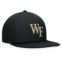 Casquette Snapback fondamentale Top of the World Black Wake Forest Demon Deacons pour hommes