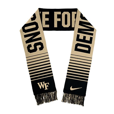 Nike Wake Forest Demon Deacons Space Force Rivalry Scarf