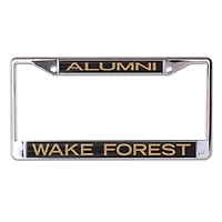 Cadre de plaque d'immatriculation WinCraft Wake Forest Demon Deacons S/L Alumni