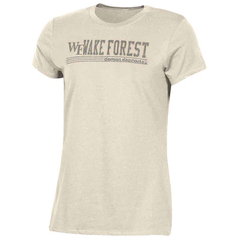 Champion Cream Wake Forest Demon Deacons pour femmes T-shirt classique