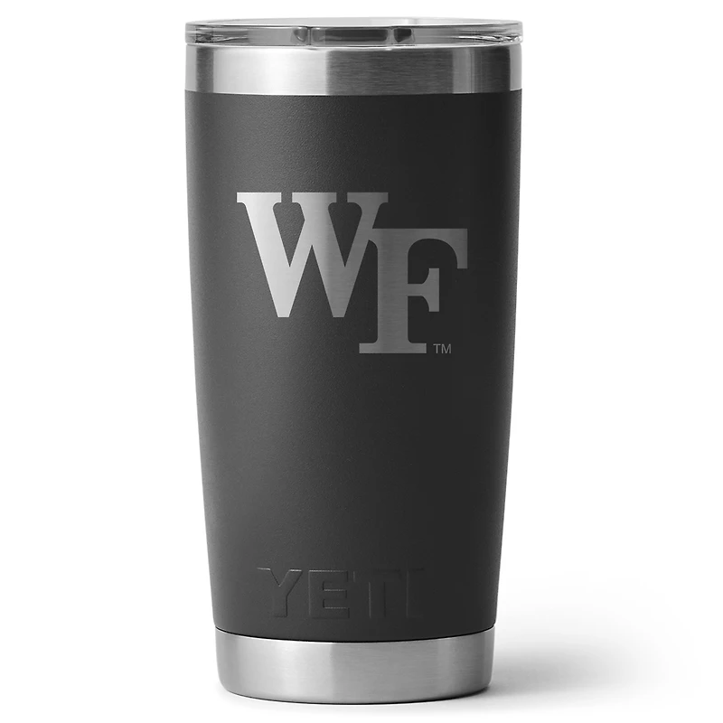 YETI Wake Forest Demon Deacons 20oz. Rambler Tumbler with Magslider Lid