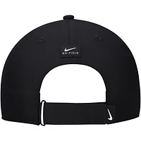 Youth Nike Black Wake Forest Demon Deacons 2024 Sideline Club Adjustable Hat