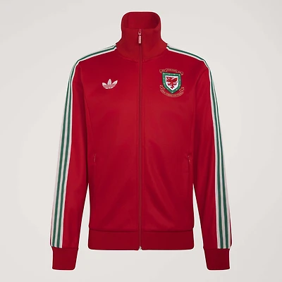 Men's adidas  Red Wales National Team 150th Anniversary Full-Zip Track Top