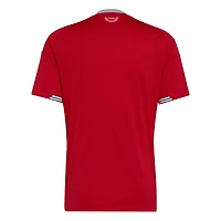 Maillot domicile réplique adidas rouge de l'équipe nationale du Pays Galles pour la Coupe Monde FIFA 2026