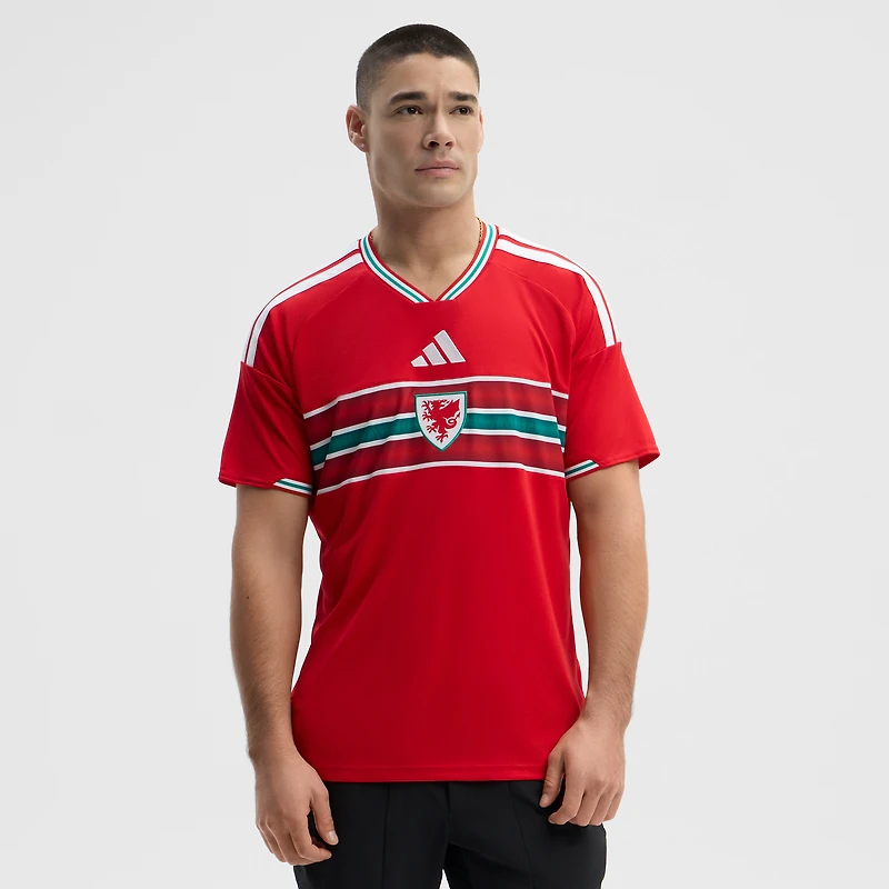 Men's adidas  Red Wales National Team FIFA x World Cup 2026 Home Replica Jersey