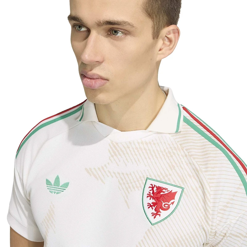 Men's adidas  Red Wales National Team 2026 Home Replica Jersey