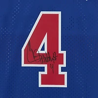 Chris Webber Blue Washington Bullets Autographed Mitchell & Ness 1996-97 Replica Jersey