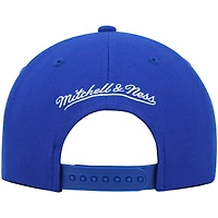 Casquette pour homme Mitchell & Ness Blue Washington Bullets Hardwood Classics Team Ground 2.0 Snapback