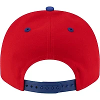 Men's New Era  Red/Blue Washington Bullets 80s Throwback A-Frame 9FIFTY Snapback Hat