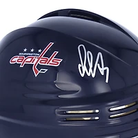 Mini-casque bleu marine autographié par Alex Ovechkin, des Capitals de Washington