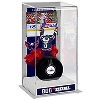 Vitrine de luxe pour rondelles de hockey Alexander Ovechkin 800e but des Capitals de Washington