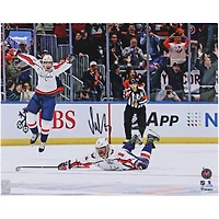 Alexander Ovechkin Washington Capitals Autographed 16" x 20" 895th Goal Celebration Photograph