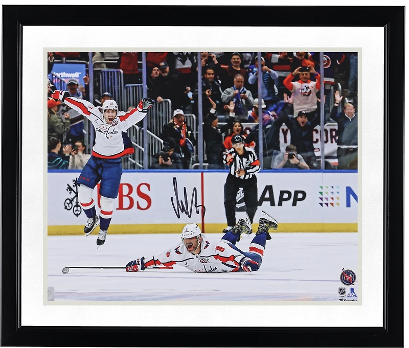 Alexander Ovechkin Washington Capitals Autographed 16" x 20" 895th Goal Celebration Photograph