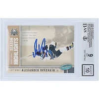 V106832 Casquettes Alexander Ovechkin Washington Capitals Autographiée 2005-06 Upper Deck Parkhurst Faits saillants de la saison #588 Beckett Fanatics Witnessed Authentifié 9/10 Carte recrue Alexander Ovechkin AUT UPD CARTES À COLLECTIONNER 45831 AUTTRC CA01HK4993 #19