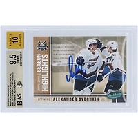 V106832 Casquettes Alexander Ovechkin Washington Capitals Autographiée 2005-06 Upper Deck Parkhurst Faits saillants de la saison #597 Beckett Fanatics Witnessed Authentifié 9.5/10 Carte recrue Alexander Ovechkin AUT UPD CARTES À COLLECTIONNER 45831 AUTTRC CA01HK4998 #24