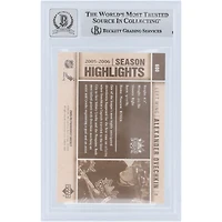V106832 Casquettes Alexander Ovechkin Washington Capitals Autographiée 2005-06 Upper Deck Parkhurst Faits saillants de la saison #600 Beckett Fanatics Witnessed Authentifié 9/10 Carte recrue Alexander Ovechkin AUT UPD CARTES À COLLECTIONNER 45831 AUTTRC CA01HK4995 #21
