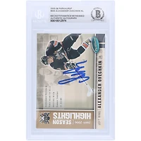 V106832 Casquettes Alexander Ovechkin Washington Capitals Autographiée 2005-06 Upper Deck Parkhurst Faits saillants de la saison #600 Beckett Fanatics Witnessed Carte recrue authentifiée Alexander Ovechkin AUT UPD CARTES À COLLECTIONNER 45831 AUTTRC CA01HK5001 #26