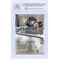 Alexander Ovechkin Washington Capitals Autographié 2005-06 Upper Deck SPx Gold Xcitement Rookies #XR-AO #/99 Beckett Fanatics Witnessed Authenticated 10 Rookie Card