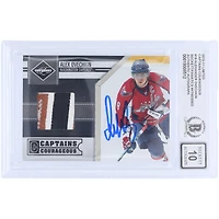 Alexander Ovechkin Washington Capitals Autographed 2010-11 Panini Limited Tri-Color Relic #19 #4/5 Beckett Fanatics Witnessed Authenticated 10 Card