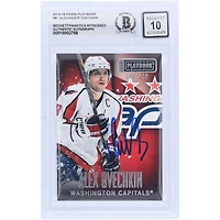 V106832 Casquettes Alexander Ovechkin Washington Capitals Autographié 2013-14 Panini Playbook #81 #/249 Beckett Fanatics Witnessed Authenticated 10 Card Alexander Ovechkin AUT PAA TRADING CARDS 45831 AUTTRC CA01HK5029 #74