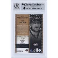 V106832 Casquettes Alexander Ovechkin Washington Capitals Autographiée 2014-15 Upper Deck Masterpieces Cuir noir encadré Prime Memorabilia Relic #156 #13/15 Beckett Fanatics Witnessed Authentifié 9/10 Carte Alexander Ovechkin AUT UPD CARTES À COLLECTIONNER 45831 AUTTRC CA01HK5031 #41